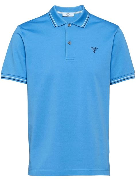 prada polo blue|prada t shirt sale.